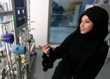 اولین زن اماراتی فارغ التحصیل مهندسی هسته ای +عکس