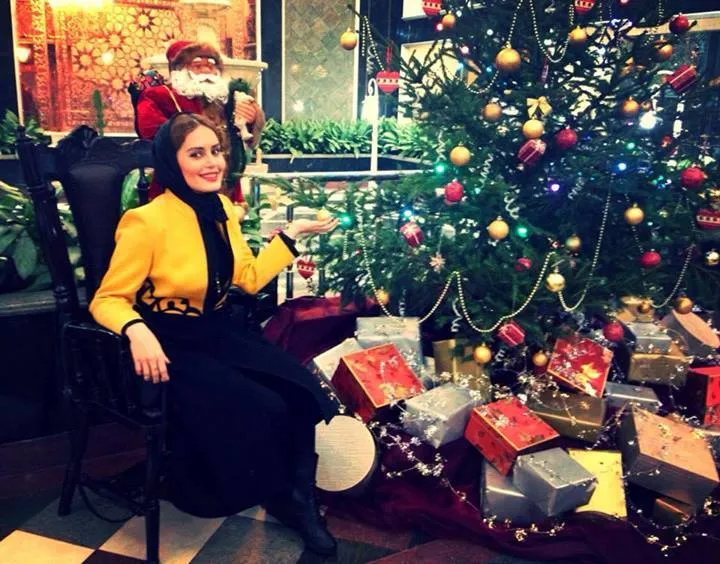 عکس/الناز شاکردوست در کریسمس