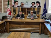 دیدار مدیرعامل اموال تملیکی با مدیرکل تعزیرات کرمان