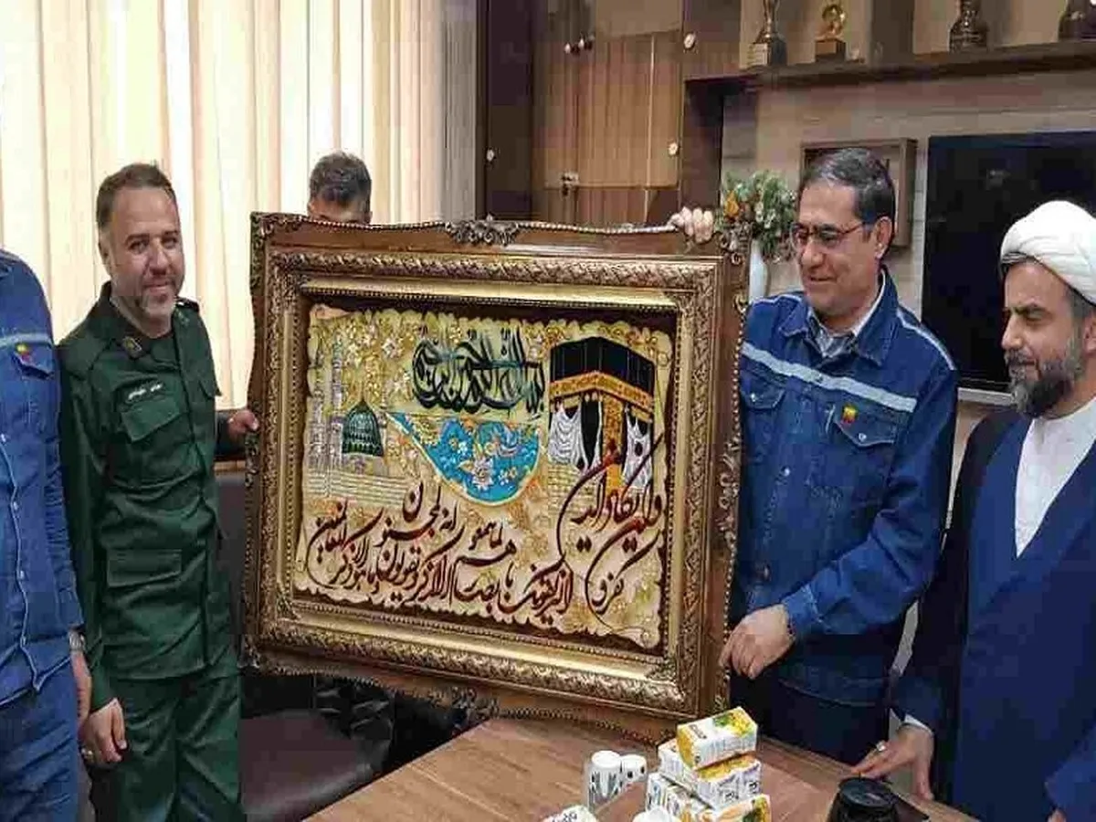 قدردانی قائم مقام مدیرعامل از فرمانده و‌ بسیجیان شرکت فولاد خوزستان