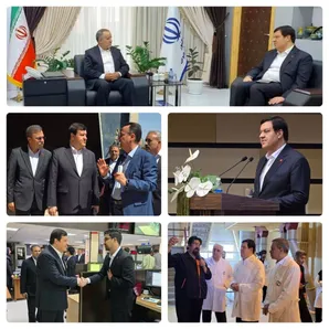 دیدار مدیرعامل بانک ملت با استاندار خراسان جنوبی و بازدید از چند شرکت تولیدی و شعب بانک در استان