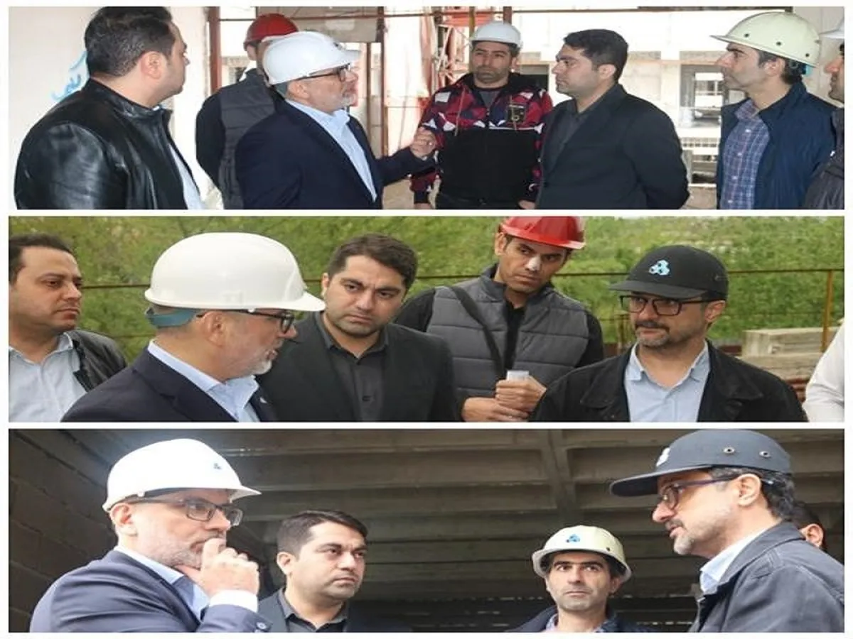 بازدید معاون فناوری و مدیریت ساخت 