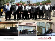 حضور مدیرعامل و‌مدیران ارشد بانک گردشگری در مراسم بدرقه امام شهید 
