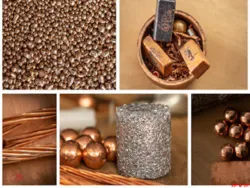 بیش از یک هزار تن مس مفتول روی تابلوی معاملات بورس کالا