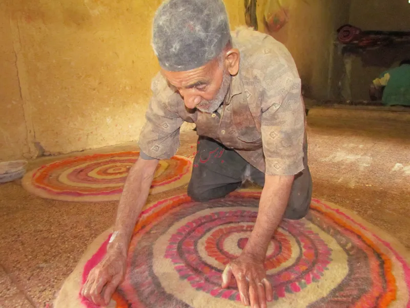 افزایش صادرات نمد از چهارمحال و بختیاری