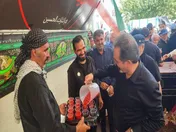 بازدید مدیرعامل هلدینگ صباانرژی از مواکب خدمت‌رسانی به زائران و عزاداران