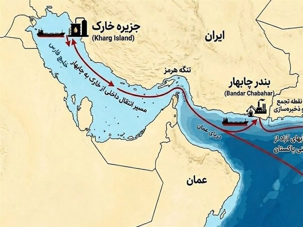 صادرات نفت ایران از بندر چابهار ادامه دارد