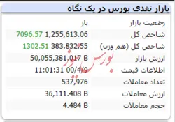 رشد ۷ هزار واحدی شاخص در این لحظات
