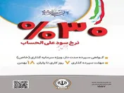 آغاز فروش گواهی سپرده مدت دار، ویژه سرمایه گذاری (خاص) با نرخ سود علی الحساب ۳۰ درصد در بانک سپه