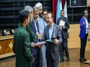 انتخاب فولاد هرمزگان به عنوان کارفرمای پیشرو در ورزش کارگری و کمیته برتر حفاظت فنی و بهداشت کار استان