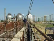 پیشرفت فیزیکی پروژه کولینگ هیبریدی پتروشیمی تبریز در راستای بهینه‌سازی مصرف آب