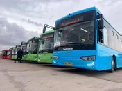اتوبوس‌های یورو ۵ گروه بهمن پیش از وارونگی هوا به پایتخت رسید