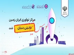 مرکز نوآوری بانک ایران زمین، دانش بنیان شد