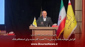 افزایش سرمایه بانک پارسیان به ۳۱ همت؛ گام جدید برای استحکام بانک