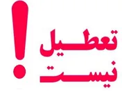 تعطیل نیست/ پیشنهاد تعطیلی یک هفته ای رد شد