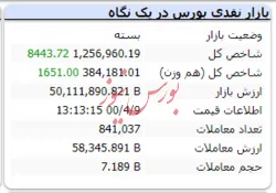 پایان سبز بازار با رشد ۸ هزار واحدی شاخص