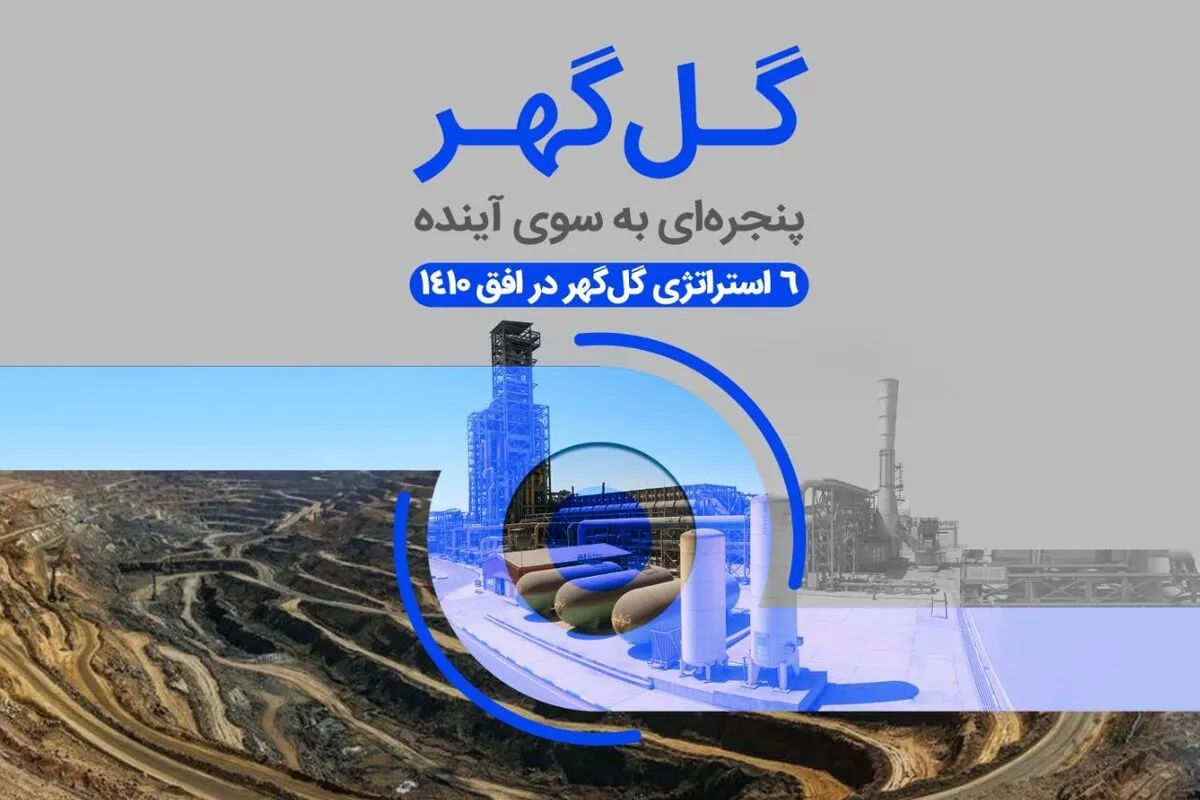 ۶ استراتژی گل گهر در افق ۱۴۱۰