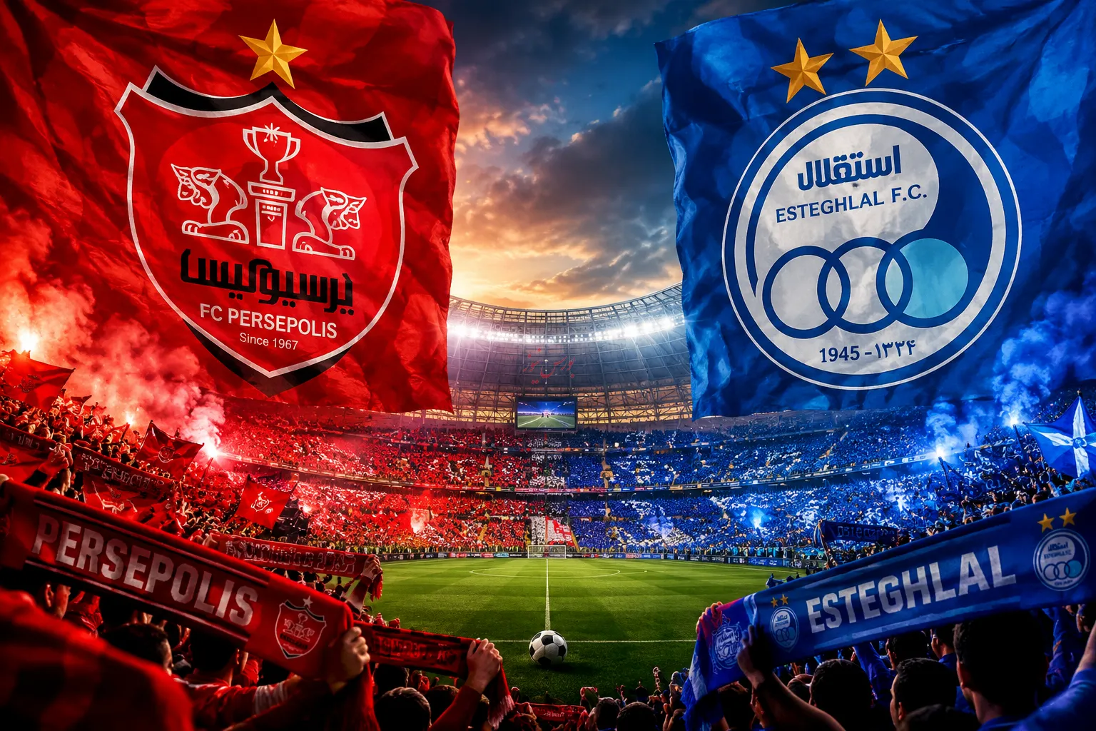 باشگاه پرسپولیس و استقلال
