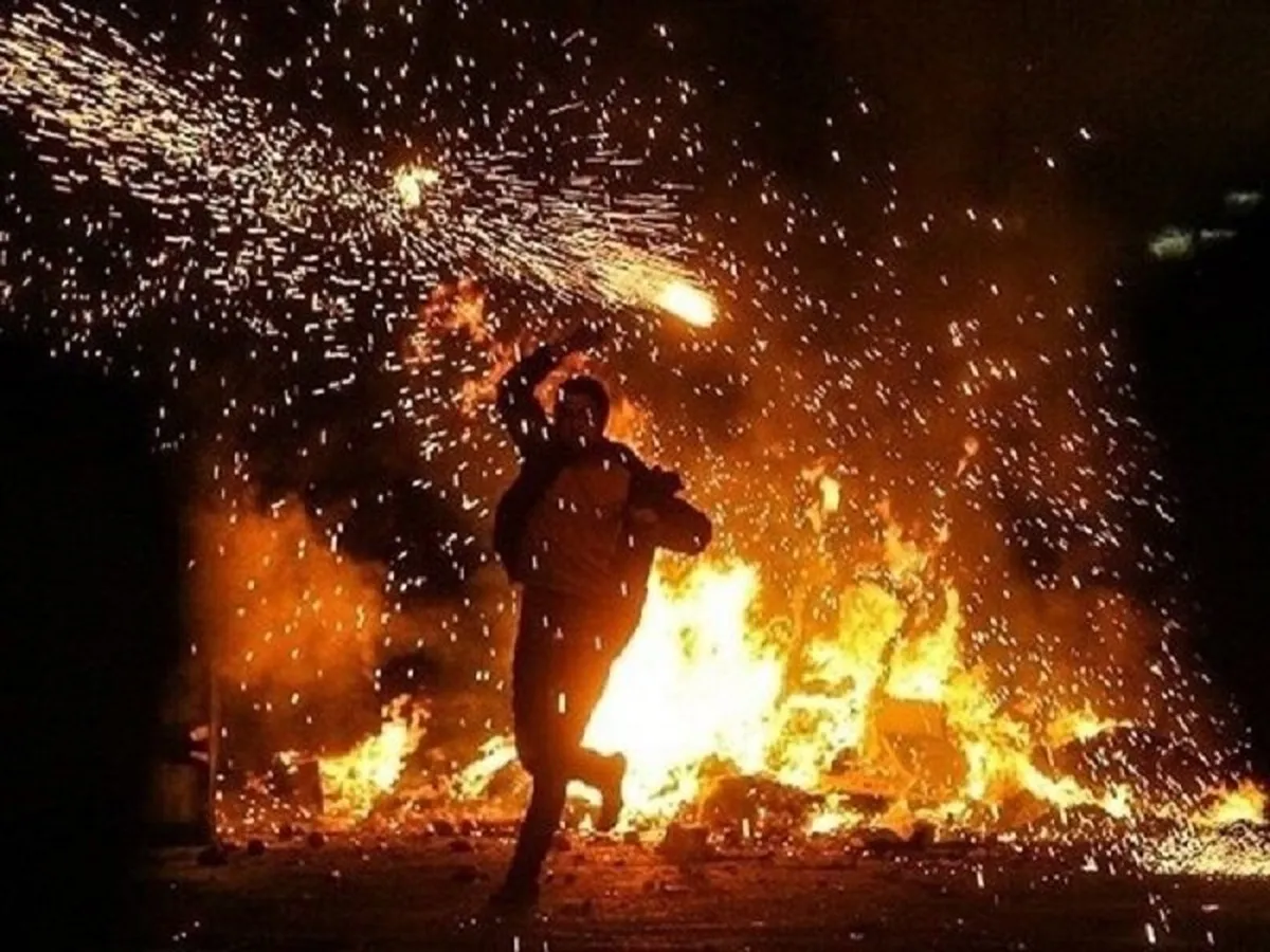 ترقه بازی در سه شنبه آخر سال ممنوع!