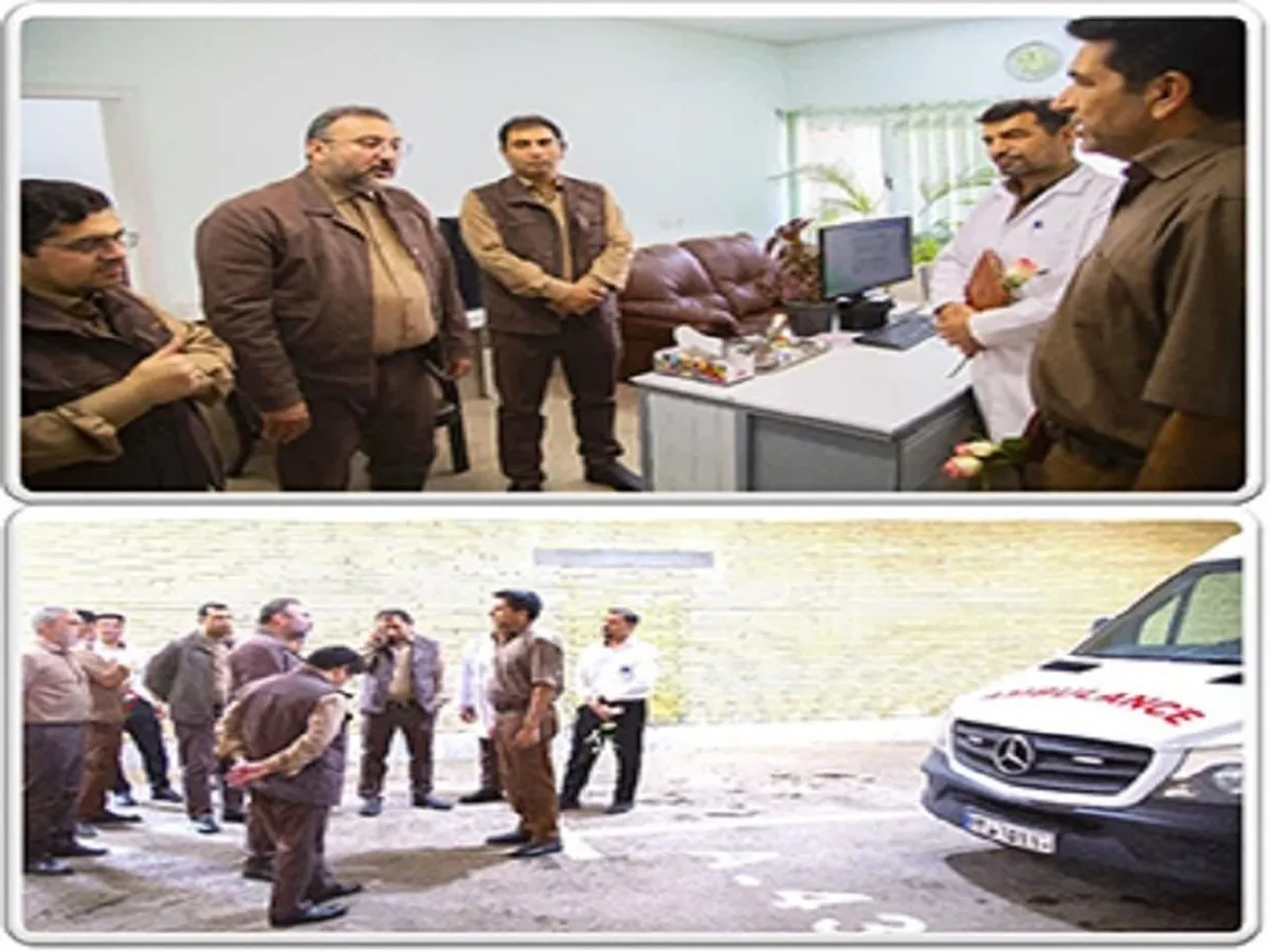 تجلیل از کادر بهداشت و درمان مجتمع معدنی چارملو