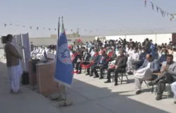 افتتاح مدرسه امید تجارت در روستای 