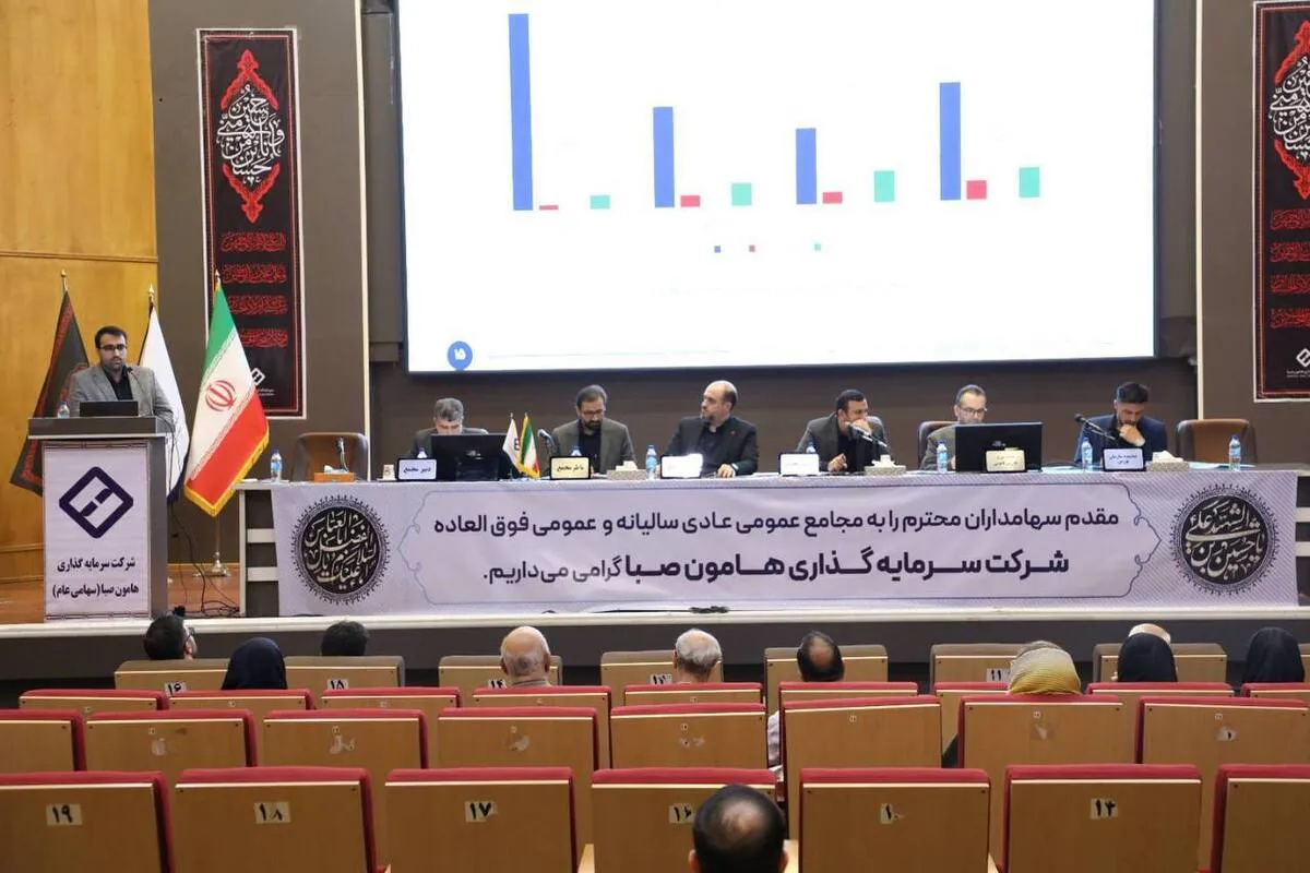 برگزاری مجامع عمومی عادی سالیانه و عمومی فوق‌العاده شرکت سرمایه‌گذاری هامون صبا