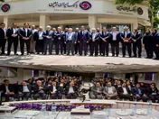 بازدید اعضای هیات مدیره بانک ایران زمین از شعب استان فارس