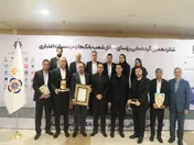 تقدیر از رؤسای موفق شعب موسسه اعتباری ملل