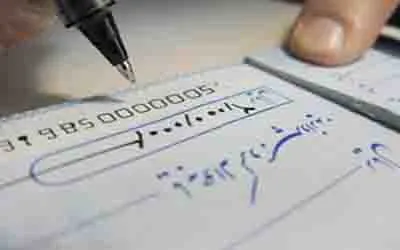 هنگام صدور چک این نکات را رعایت کنید