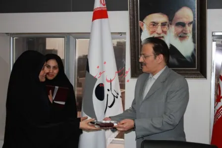 از بانوان محجبه در بانك سرمايه تقدير به عمل آمد