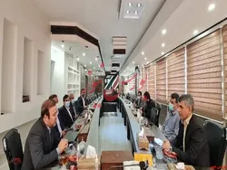 دیدار مدیرعامل و معاونین فولاد هرمزگان با مدیرکل گمرکات استان هرمزگان