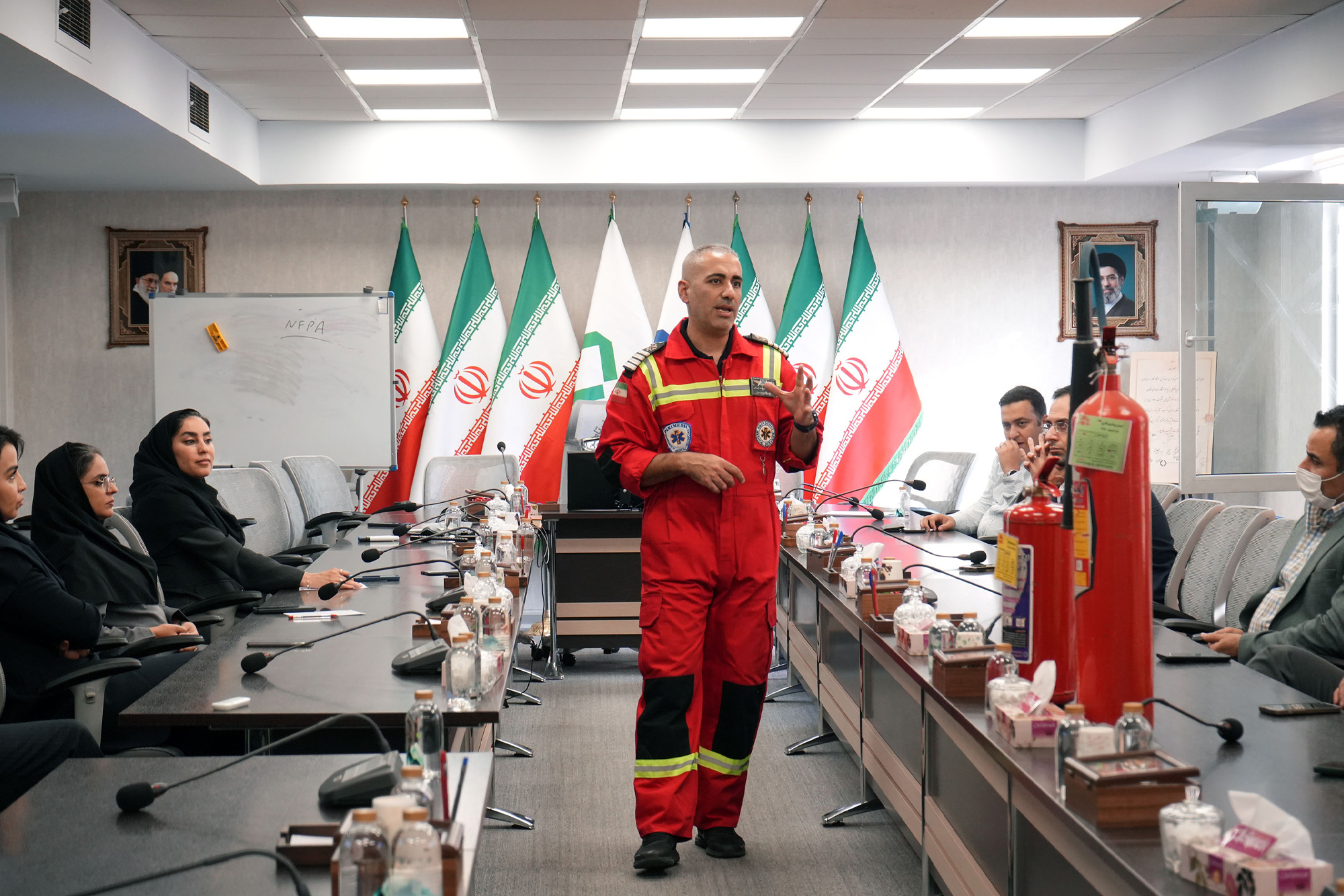 دوره جامع واکنش در شرایط اضطراری برگزار شد دوره جامع واکنش در شرایط اضطراری برگزار شد