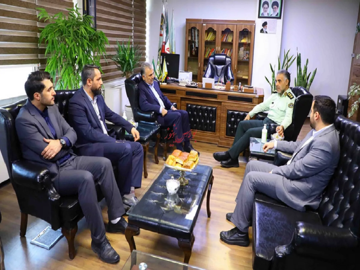 دیدار مدیرعامل بانک دی با رئیس پلیس امنیت اقتصادی تهران بزرگ