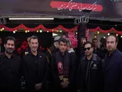 موکب گهرزمین میزبان مدیران ارشد بخش معدن در آیین تشییع رهبر شهید