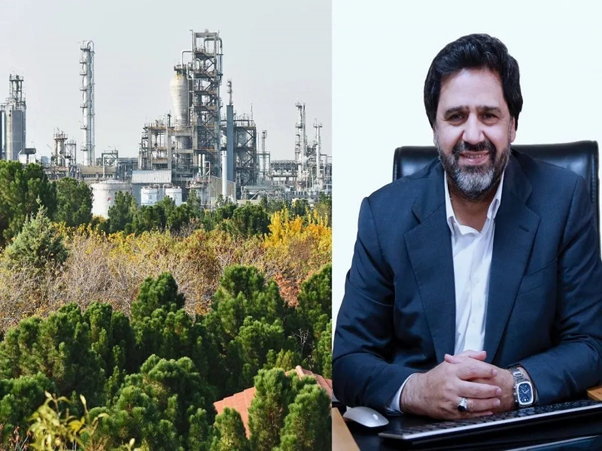قدردانی از مدیرعامل پتروشیمی تبریز در کنگره بین‌المللی شهر سبز و دانشگاه سبز
