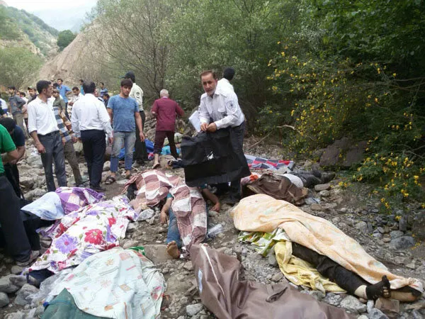 بررسی جعبه سیاه اتوبوس حامل زائران عراقی