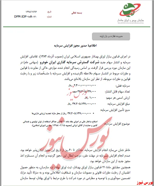 افزایش‌سرمایه 
