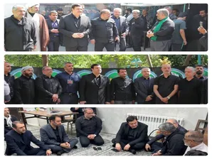 بازدید مدیرعامل و اعضای هیئت‌مدیره بانک ملت از موکب‌های خدمت‌رسان به زائران مراسم تشییع رهبر شهید انقلاب