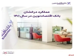 عملکرد درخشان بانک اقتصادنوین در سال ۱۴۰۱