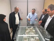 بازدید رئیس کمیسیون عمران مجلس از پروژه مسکونی «شار صدرا» شرکت سرمایه‌گذاری مسکن جنوب