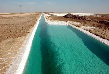 حرکت چرخ اولین کارخانه تولید مس به روش لیچینینگ حوضچه‌ای پیوسته