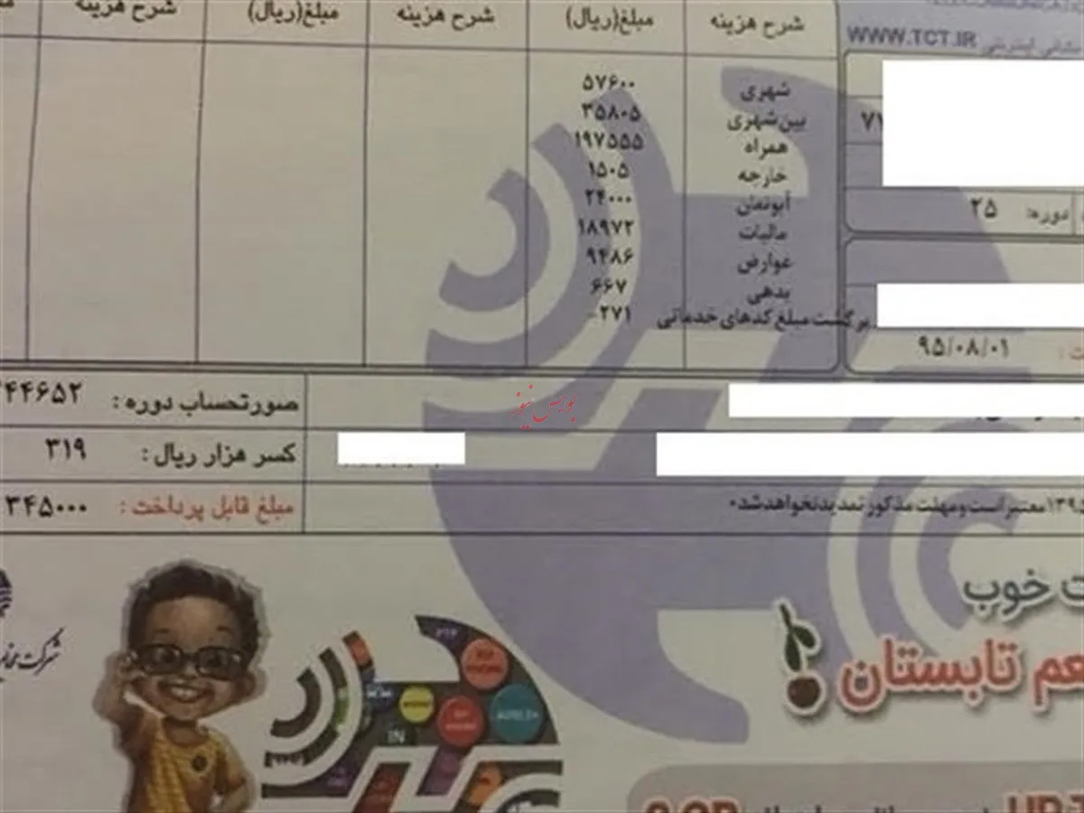 اعتبار مکالمه تلفن ثابت تا ۳ برابر افزایش یافت