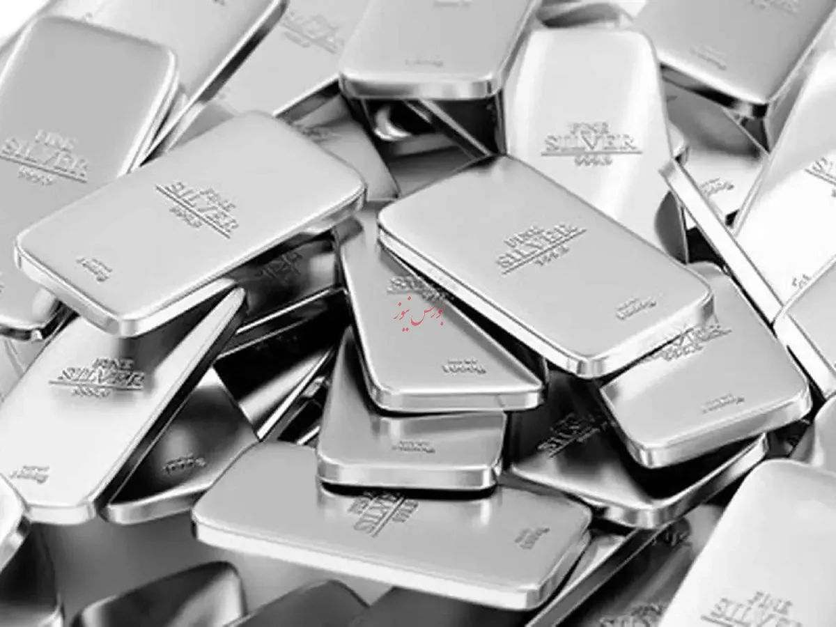 فروش ۸۸۹ کیلوگرم نقره در بازار گواهی سپرده بورس کالا