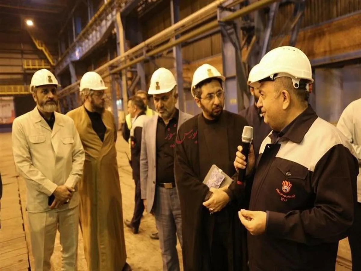 ذوب‌آهن اصفهان ریل پیشرفت ایران را می‌سازد