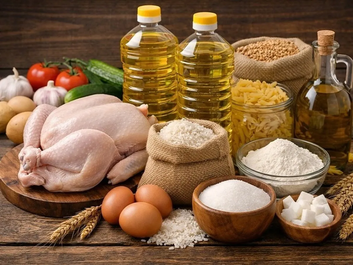 ثبت سفارش کالاهای اساسی انجام شده است