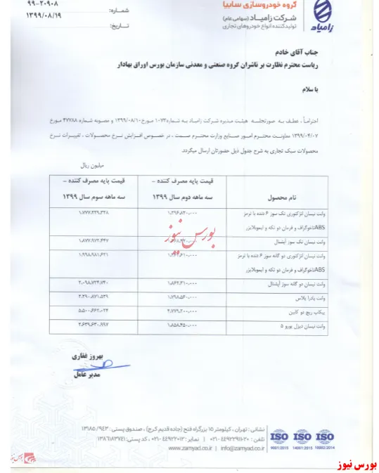 افزایش نرخ فروش محصولات سبک 