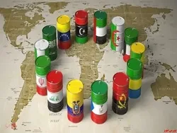 کاهش تولید ۷۴۴ بشکه‌ای نفت اوپک