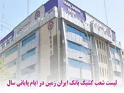 اعلام شعب کشیک بانک ایران زمین در ایام پایانی سال