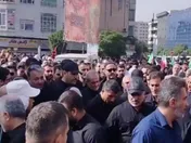 رئیس جمهور در مراسم تشییع پیکر شهدای اقتدار ایران حاضر شد